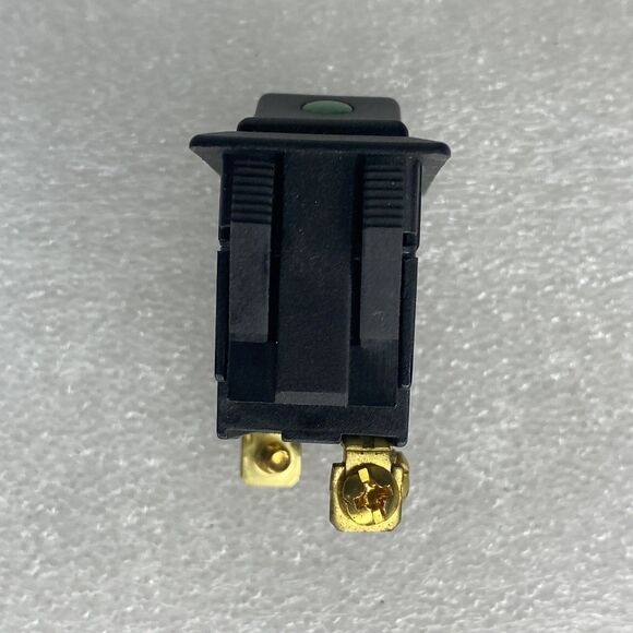 Pollak 34-306P Universal Rocker Switch, Screw Term    Green Lighted - Picture 4 of 6